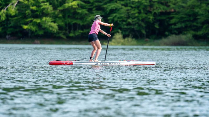 aqua marina paddleboard hyper paddleboardy.cz na vode
